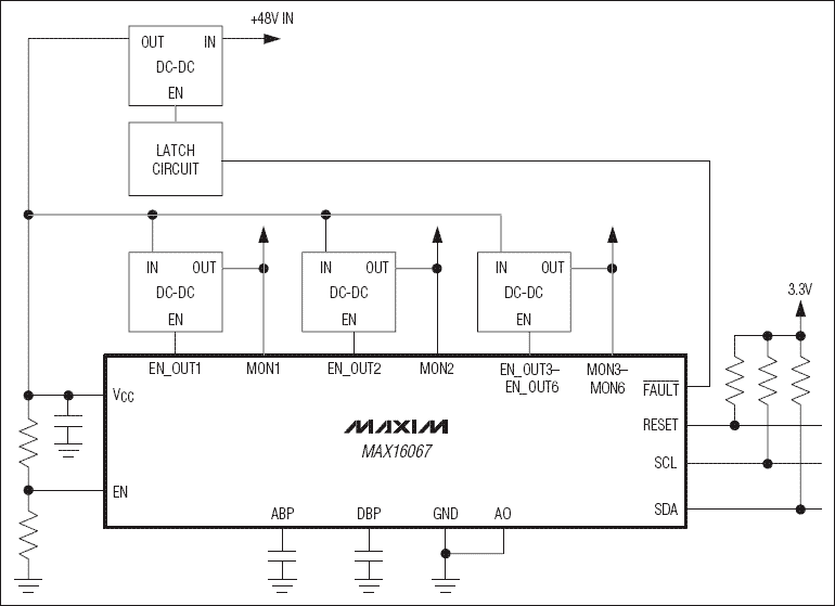 MAX16067: Typical Operating Circuit MAX16067: Typical Operating Circuit