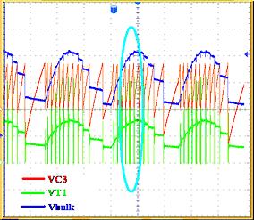 電子變壓器為MR16 LED燈的供電時(shí)的工作情況