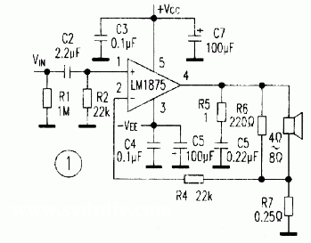LM1875應(yīng)用實(shí)驗(yàn)和電流反饋BTL電路設(shè)計(jì)