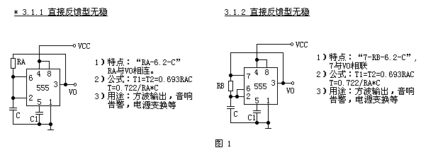 555時基集成電路的應(yīng)用