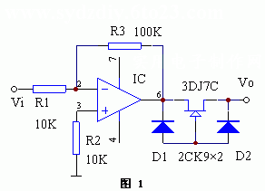 集成運(yùn)算放大器輸出過(guò)流保護(hù)電路