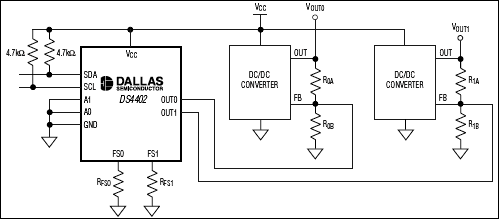 DS4402,DS4404:典型工作電路