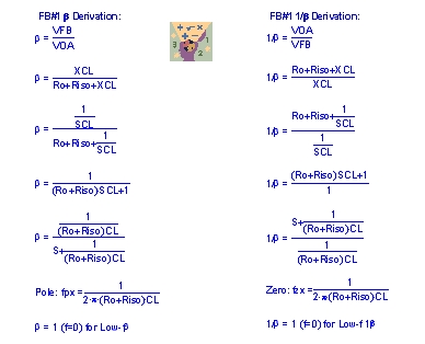 圖11：FB#1 1/β公式的推導(dǎo)：發(fā)射極跟隨器。