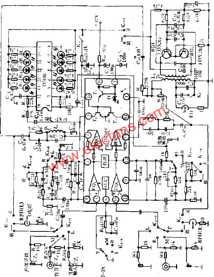 D7668錄音/放音雙通道前置放大電路的應(yīng)用  m.makelele.cn