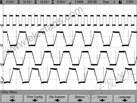 PWM占空比為100% m.makelele.cn