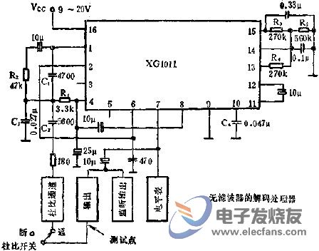 XG1011杜比B型降噪電路的應(yīng)用  m.makelele.cn
