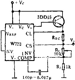 高壓限流型擴大電流應(yīng)用線路圖  m.makelele.cn