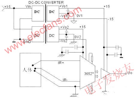 普通型的心電檢測電路 m.makelele.cn