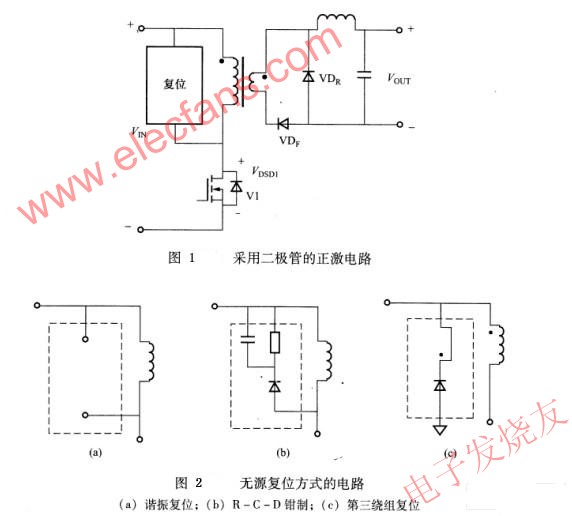 二極管整流的正激變換器 m.makelele.cn