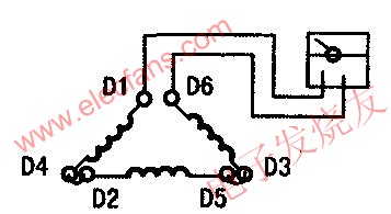 “環(huán)流法”辨別電動(dòng)機(jī)首尾端 m.makelele.cn