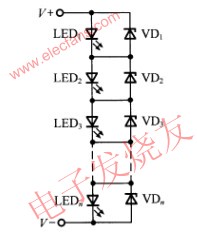 帶并聯(lián)齊納二極管串聯(lián)連接形式 m.makelele.cn