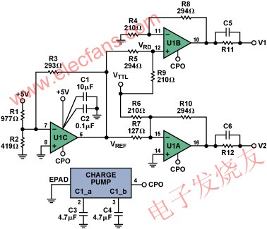 ADA4858-3用作PIN二極管驅(qū)動(dòng)器 m.makelele.cn