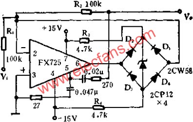 箝位放大器電路圖  m.makelele.cn
