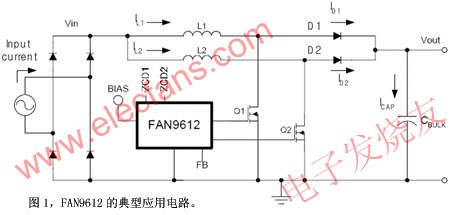 FAN9612典型應(yīng)用電路 m.makelele.cn
