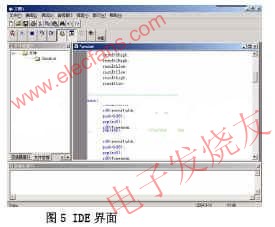 IDE界面 m.makelele.cn