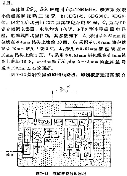 頻道轉(zhuǎn)換器印制板
