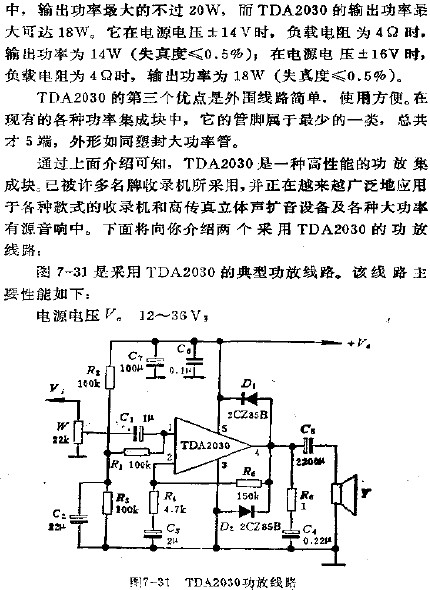 TD2030功放電路  m.makelele.cn