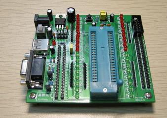 KC-101 51/AVR單片機最小系統(tǒng)核心板 正面圖 