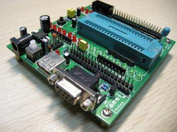 KC-101 51/AVR單片機最小系統(tǒng)核心板 側(cè)視圖