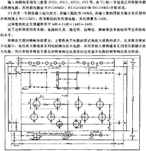 60W*2線性標(biāo)準(zhǔn)式電子管擴(kuò)音機(jī)