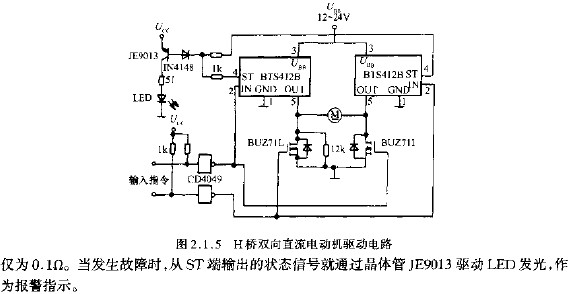 H橋雙向直流電動(dòng)機(jī)驅(qū)動(dòng)電路