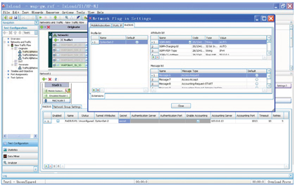配置Mobile Subscribers，相關(guān)聯(lián)的Radius服務(wù)器以及屬性