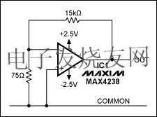 放大器(MAX4238)噪聲發(fā)生器 m.makelele.cn