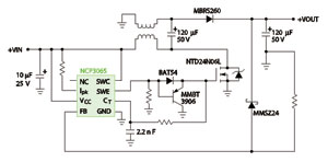 降壓-升壓轉(zhuǎn)換器典型電路圖