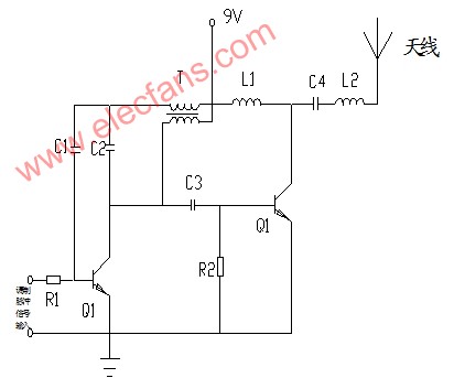 無線發(fā)射器電路圖及工作原理分析 http://m.makelele.cn
