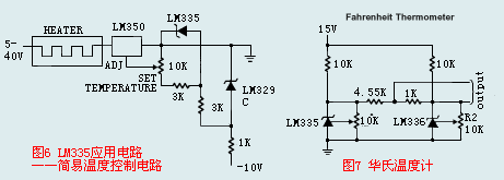 LM135系列傳感器應(yīng)用電路