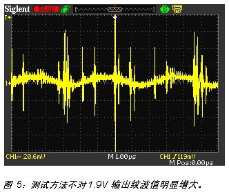 DC/DC模塊的電源紋波測(cè)量