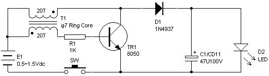 led手電驅(qū)動電路