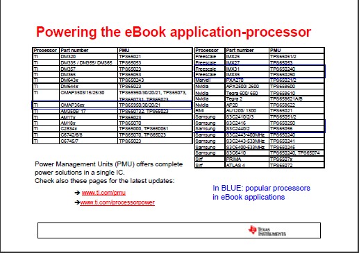 E-book的電源設(shè)計(jì)考量設(shè)計(jì)分享
