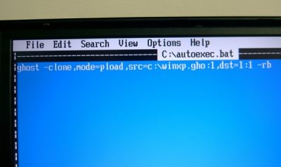 網友分享：用GHOST實現一鍵恢復