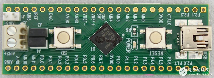 采用ARM Cortex - M3的USB熱電偶溫度測(cè)量系統(tǒng)電路圖