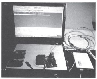 實際測試系統(tǒng)圖