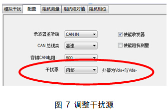  調(diào)整干擾源