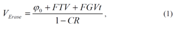 分離柵極閃存循環(huán)擦寫引起退化分量的新方法