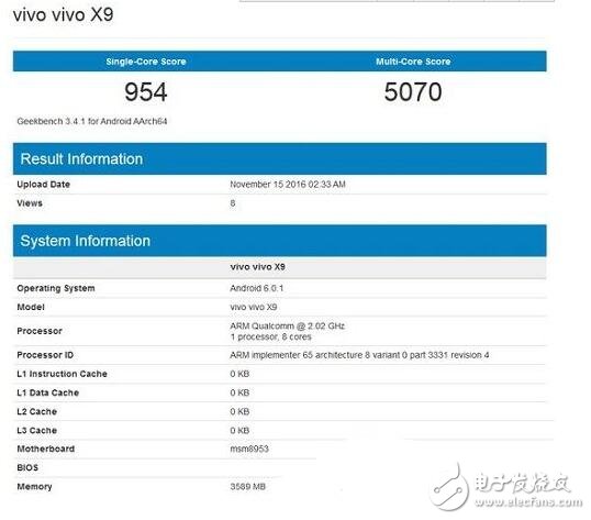 vivox9plus配置曝光：前置2000W柔光雙攝，驍龍653處理器+HiFi芯片