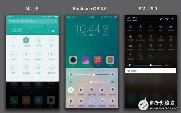 vivo新系統(tǒng)對(duì)比小米MIUI8、華為EMUI5.0， 誰才是國(guó)產(chǎn)第一