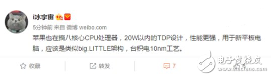 新iPad或?qū)⒋钶d蘋果正在研發(fā)的10nm工藝八核處理器