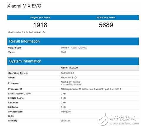 小米6沒(méi)了？而是搭載驍龍835的小米MIX EVO？