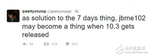 越獄工具我們都已經(jīng)準(zhǔn)備好了，坐等蘋(píng)果發(fā)布iOS10.3