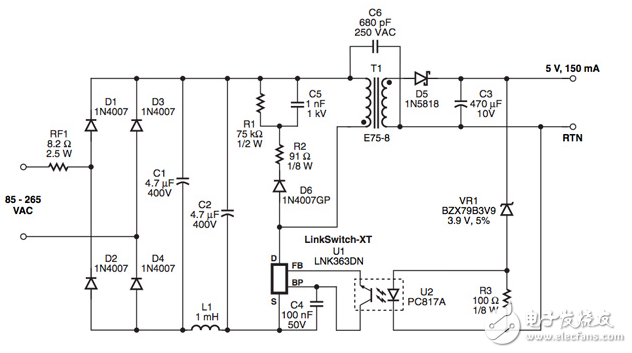 智能電表的電源設(shè)計