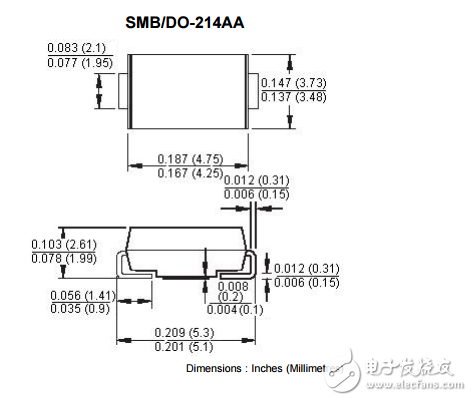 P6SMB22CA二極管手冊(cè)