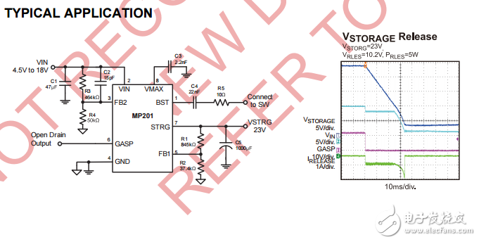 mp201的儲存和釋放控制集成電路