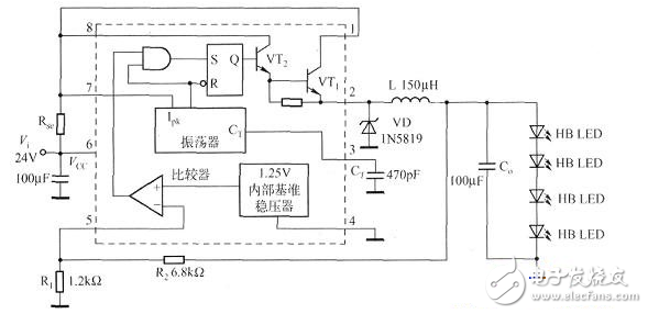 12vled恒流驅(qū)動(dòng)電路圖大全（六款模擬電路設(shè)計(jì)原理圖詳解）
