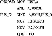 引腳的設(shè)置