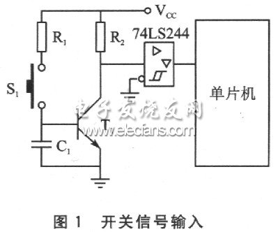 開關(guān)信號輸入電路