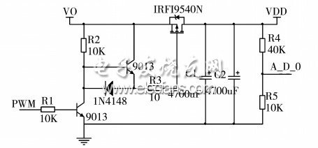 圖4 開(kāi)關(guān)調(diào)壓電路